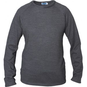 Reiff Shirt Gregor Merinotrui (Heren |grijs/blauw)