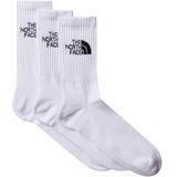 The North Face - Everyday Standard Crew Sock - Wit - Multifunctionele Sokken - 3-Pack