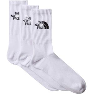The North Face - Everyday Standard Crew Sock - Wit - Multifunctionele Sokken - 3-Pack