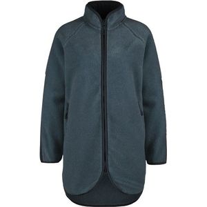 Stoic Womens MerinoHighPile357 VallsboSt Coat Fleecevest (Dames |blauw)