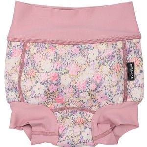 Mikk-Line - Baby Swim Pant Frill Recycled AOP - Zwembroek - Roze