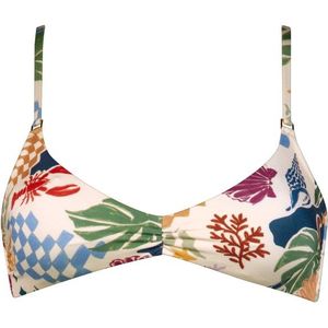 Watercult Womens Seaside Tales Bikini Top 7110 Bikinitop (Dames |wit)