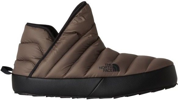 The North Face - Thermoball Traction Bootie - Snowboot - Mocha Brown/TNF Black