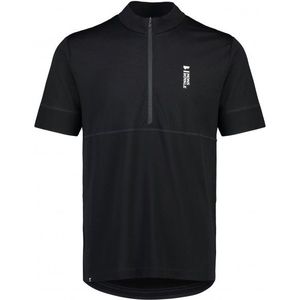 Mons Royale Cadence Half Zip T Fietsshirt (Heren |zwart)