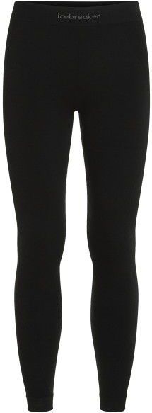 Icebreaker - Merino Blend 260 Zoneknit Seamless 27 Tights - Zwart - Merino-ondergoed