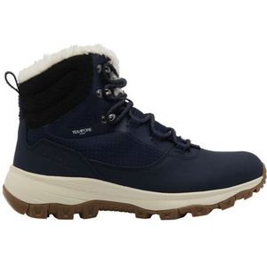 Jack Wolfskin Womens Everquest Texapore High Winterschoenen (Dames |zwart/blauw |waterdicht)