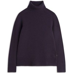 Ecoalf Womens Caqui Knit Wollen trui (Dames |blauw/grijs)