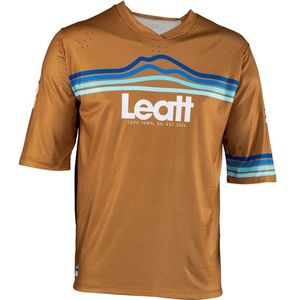 Leatt MTB Enduro 30 Jersey Fietsshirt (Heren |bruin)