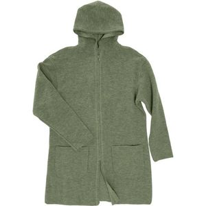 Engel - Damen-Mantel - Lange Jas - Olijfgroen