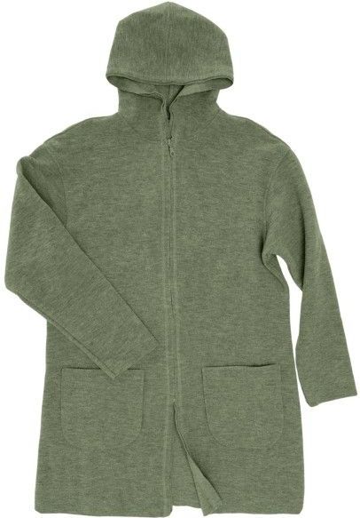 Engel - Damen-Mantel - Lange Jas - Olijfgroen