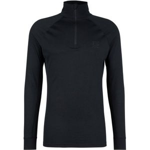 Stoic Merino180 BengtSt Half Zip Merino-ondergoed (Heren |zwart)