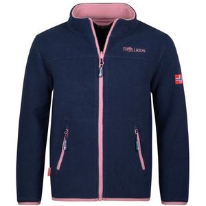 Trollkids - Oppdal Jacket XT - Fleecevest - Blauw