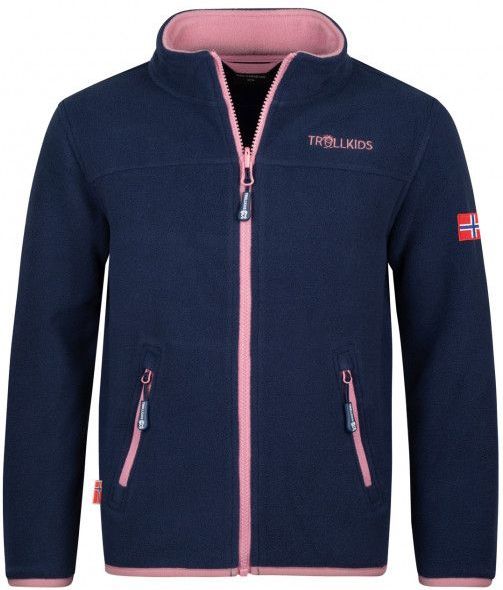 Trollkids - Oppdal Jacket XT - Fleecevest - Blauw