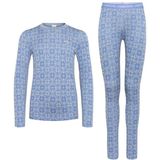 Kari Traa - Kids Hennie Set - Merino-ondergoed - Purper