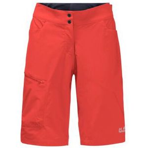 Jack Wolfskin Womens Tourer Shorts Fietsbroek (Dames |rood)