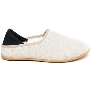 Gottstein Linen Slip-On Pantoffels (wit)