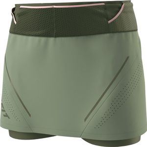 Dynafit Womens Ultra 2/1 Skirt Hardlooprok (Dames |olijfgroen/groen)