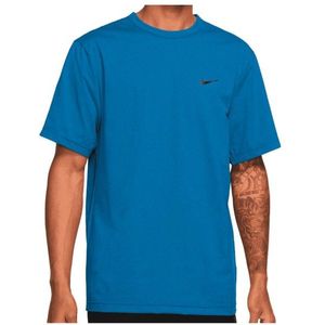 Nike Hyverse Dri-FIT UV S/S Sportshirt (Heren |blauw)