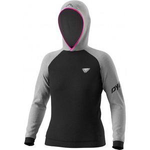 Dynafit Womens 24/7 Hoody Hoodie (Dames |zwart/grijs)