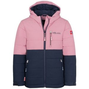 Trollkids Kids Hemsedal Snow Jacket XT Ski-jas (Kinderen |blauw/roze |waterdicht)