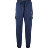 Nike - Club Bb - Cargo Broek - Blauw-multicolour - Fleece Stof