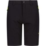 CMP - Kids Stretch Bermuda Short - Zwart - Kinderen