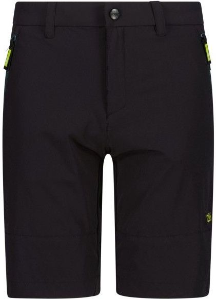 CMP - Kids Stretch Bermuda Short - Zwart - Kinderen