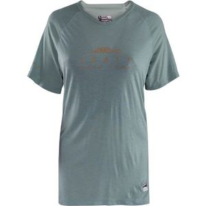 Leatt Womens MTB All Mountain 20 Short Sleeve Jersey Fietsshirt (Dames |grijs)
