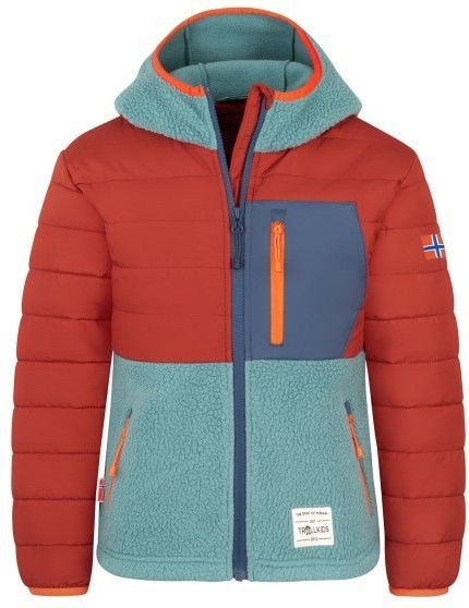 Trollkids - Romsdalen Jacket - Fleecevest - Rood
