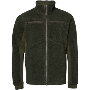 Chevalier Root Wool Pile Jacket Fleecevest (Heren |olijfgroen)