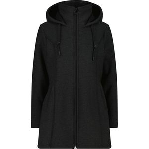 CMP - Gebreid Fleecejack - Carbone Melange - Met Capuchon - 2 Ritszakken