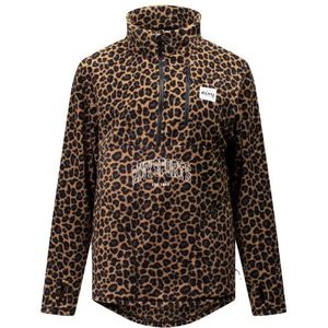 Eivy - Techlight Halfzip Fleece Leopard - Fleece - Bruin