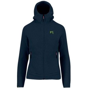 Karpos Womens Moiazza Retro Hoodie Fleece Fleecevest (Dames |blauw)