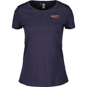 Scott Womens Retro S/S T-shirt (Dames |blauw)