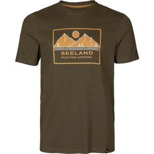 Seeland Kestrel T-Shirt T-shirt (Heren |bruin)