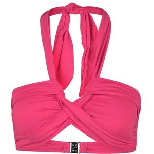 Seafolly Womens Collective Halter Bandeau Bikinitop (Dames |roze)