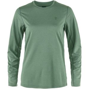 Fjällräven Womens Abisko Day Hike L/S Sportshirt (Dames |groen)