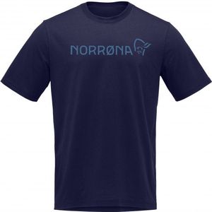 Norrona /29 Cotton Norrona Viking T-Shirt T-shirt (Heren |blauw)
