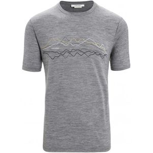 Icebreaker Tech Lite II S/S Tee Icebreaker Merinoshirt (Heren |gritstone heather)