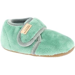 Living Kitzbühel Babys Klettschuh Samt Unifarben Pantoffels (Kinderen |groen)