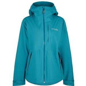 Columbia Womens Omnitech Amplidry II Shell Regenjas (Dames |turkoois |waterdicht)