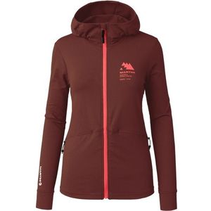 Martini Womens Sunrise Midlayer Jacket Fleecevest (Dames |rood)