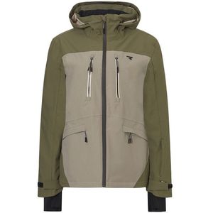 Rehall Womens Violet Ski-jas (Dames |olijfgroen/beige |waterdicht)