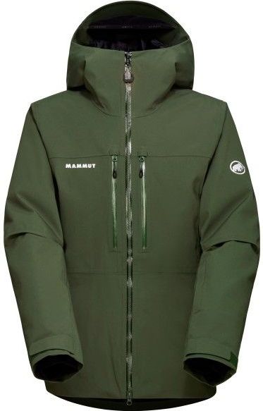 Mammut - Ski jassen - Stoney HS Thermo Hooded Jacket Men Dark Marsh voor Heren - Maat S - Kaki