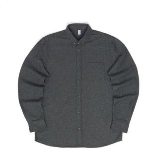 Mazine Melange Flannel Shirt Overhemd (Heren |grijs)