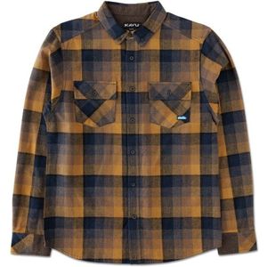 KAVU Buffaroni Overhemd (Heren |bruin)
