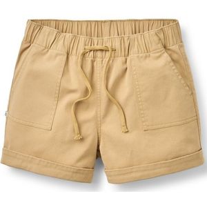 Passenger - Carriso - Korte Broeken - Beige - 98% Katoen, 2% Elastaan, Stretch