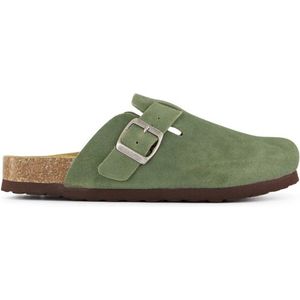 Heber Peak RedwoodHe Cork Clog Pantoffels (olijfgroen)