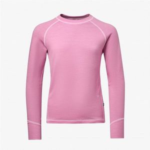 Isbjörn Teens  Husky Sweater Baselayer Merino-ondergoed (Kinderen |wit/roze)