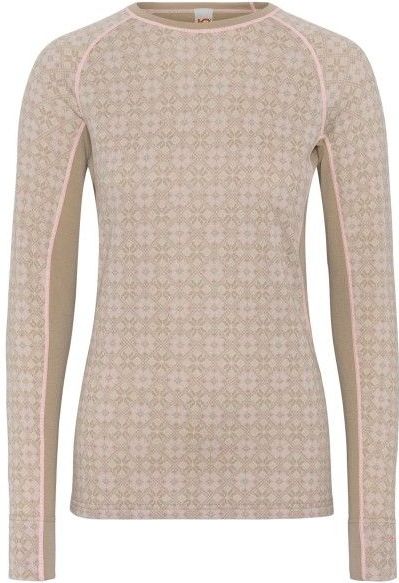 Kari Traa Womens Rose Light L/S Merino-ondergoed (Dames |beige)